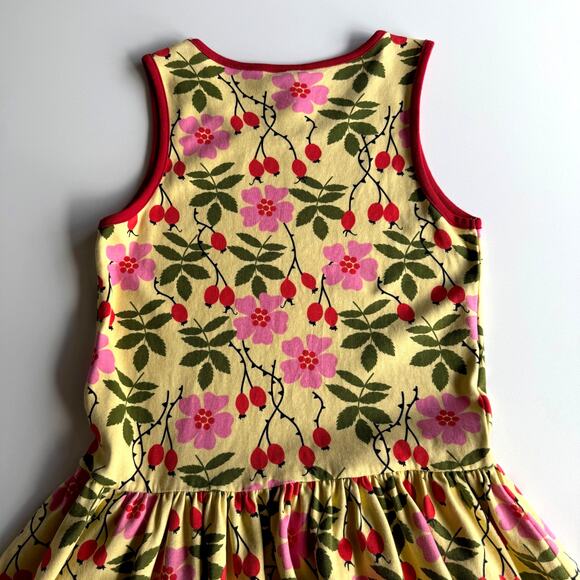 Duns Sweden Organic Cotton Skater Sleeveless‎ Cherries Circle Dress sz 12-13 - Picture 3 of 9